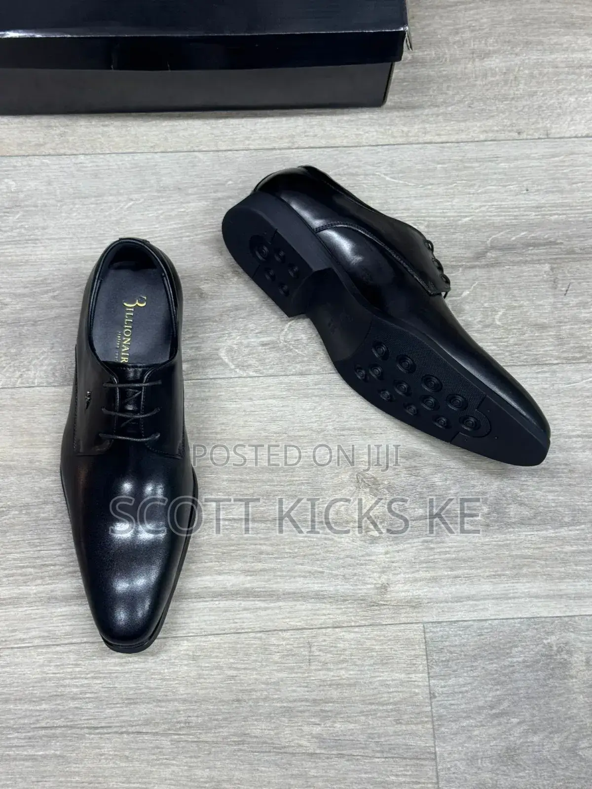 Billionaire Men Leather Officials