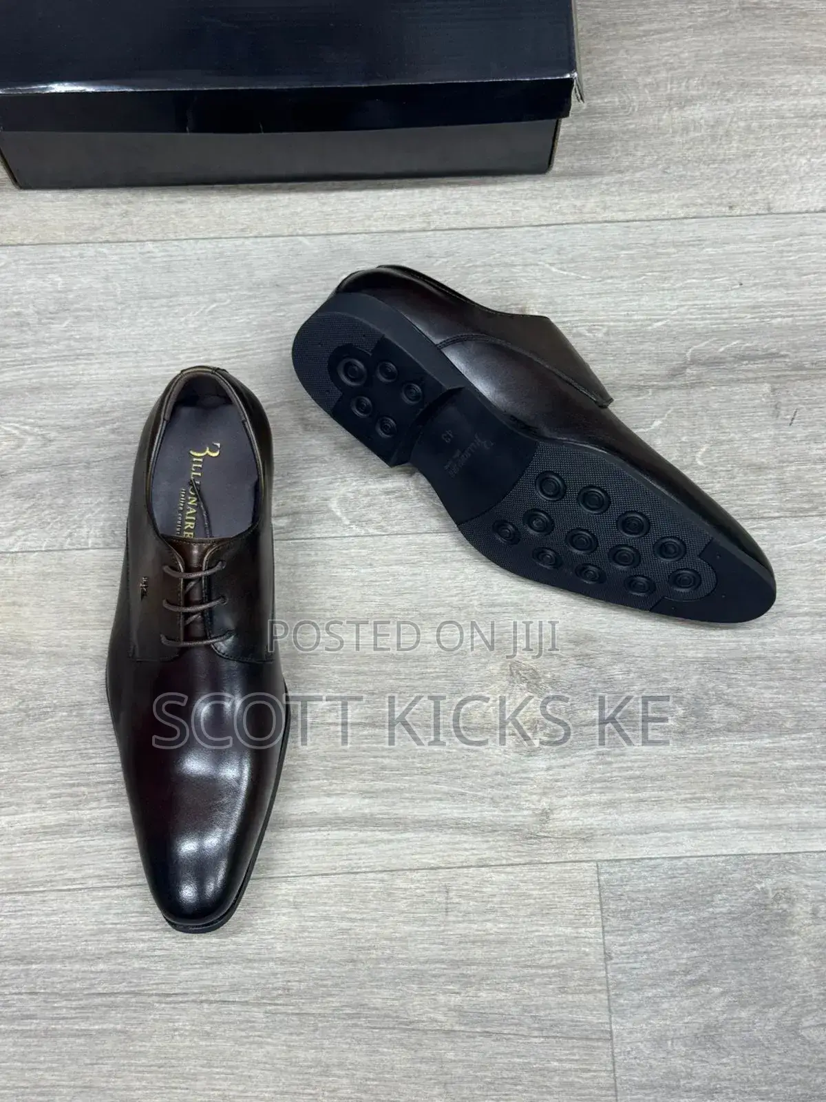 Billionaire Men Leather Officials