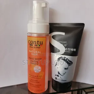 Cantu Hair Mousse + Free Styling Gel
