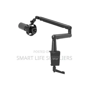 Fifine Usb/XLR Dynamic Microphone With Boom Arm Stand