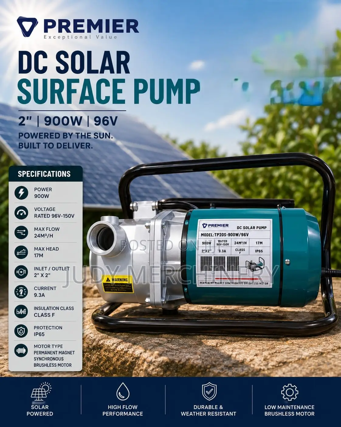 Dc Solar Surface Pump