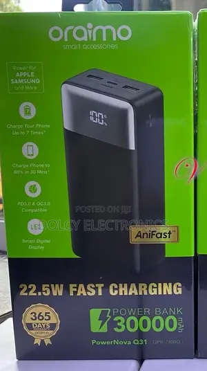 Oraimo Powernova Q31 Opb-7300q 30,000mah 22.5w