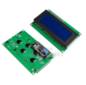 20x4 LCD Display - Blue Display With I2c