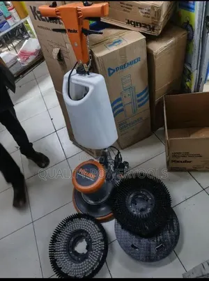 Efficient Floor Scrubber