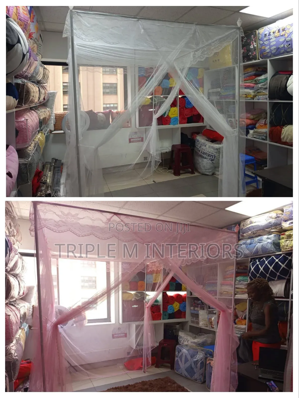 Spacious Freestanding Mosquito Net for Bedrooms