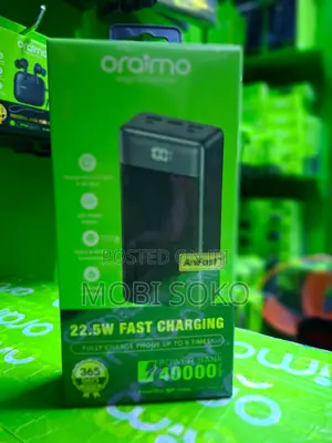 Oraimo Powerbox 400 Vision Opb-7400q 22.5w 40,000mah Power Bank