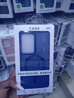 Samsung A37 Blue Protective Mobile Magnetic Phone Case