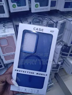Samsung A37 Blue Protective Mobile Magnetic Phone Case