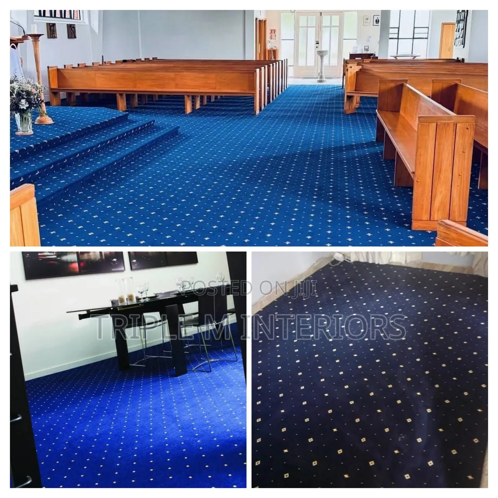 Well-Fitted Office|Church Carpet Flooring | Neat and Presentable