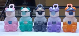 Fancy Teddy Bear Water Bottles