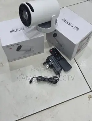 Hy300 Pro Ultra Hd Multimedia Projector With Remote and Type-C Cable