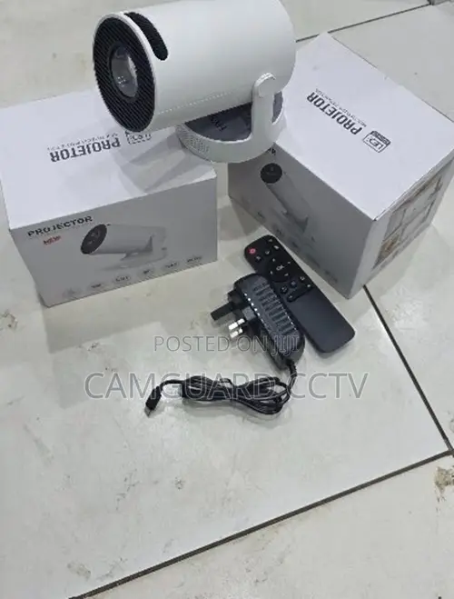 Hy300 Pro Ultra Hd Multimedia Projector With Remote and Type-C Cable