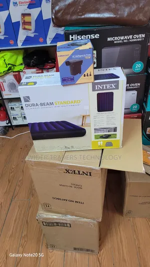 Intex 4*6 Inflatable Mattress With Free Electric Pump