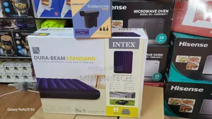 Intex 5*6 Inflatable Mattress With Free Electric Pump**