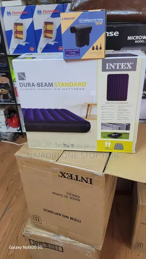Intex 5×6 Inflatable Mattresses With Inbuilt Pump
