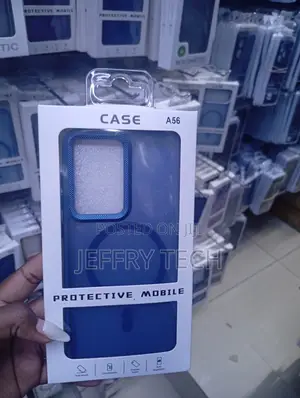 Samsung Galaxy A56 Blue Magnetic Phone Case