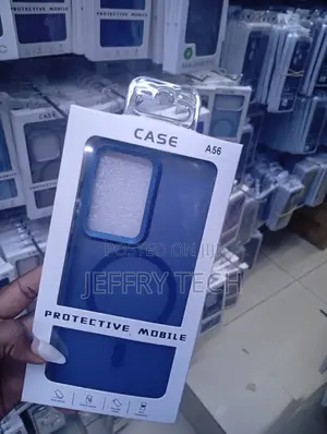 Samsung Galaxy A56 Blue Magnetic Phone Case