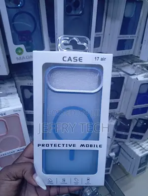 iPhone 17 Air Blue Protective Mobile Brand Magnetic Phone Case