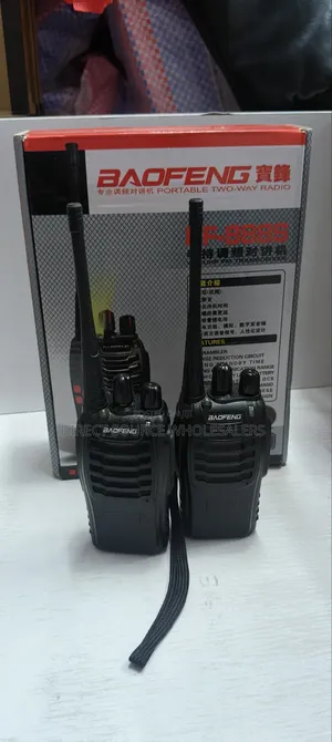 888s Uhf Walkie Talkie Set
Baofeng Bf-888s Clear Voice Radio Call