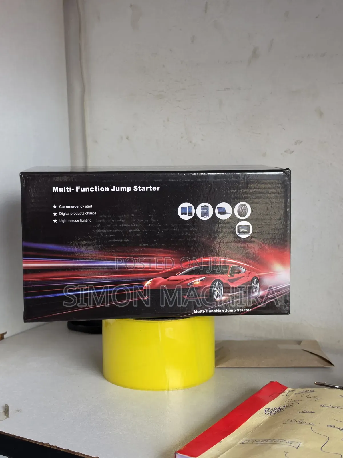 2 in 1 High Power Car Jump Starter With Compressor