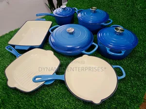 11pcs Cast Iron Cookware
Set