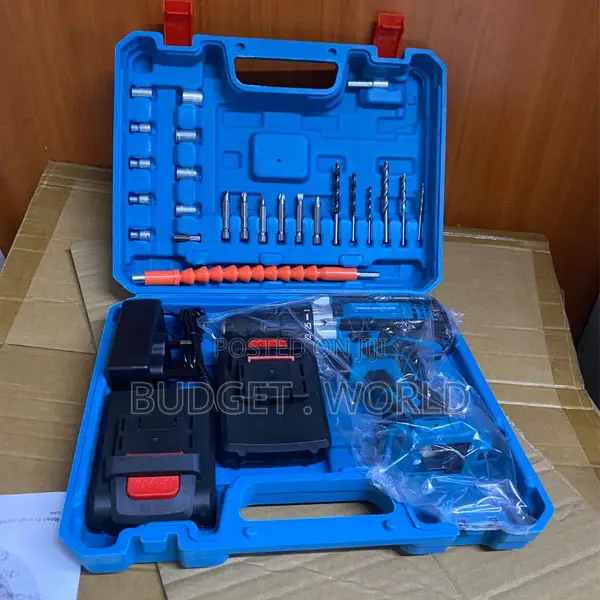 Makita 21v High Torque Cordless Drill With Dual Batteries