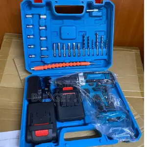Makita 21v Cordless Drill Tool Kit With 2 Battery Packs