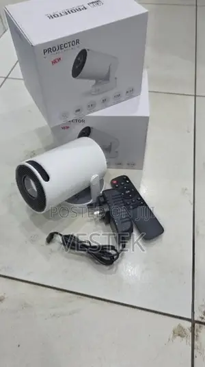 Hy300 Pro Ultra Mini Smart Projector With Type-C Power Cable
