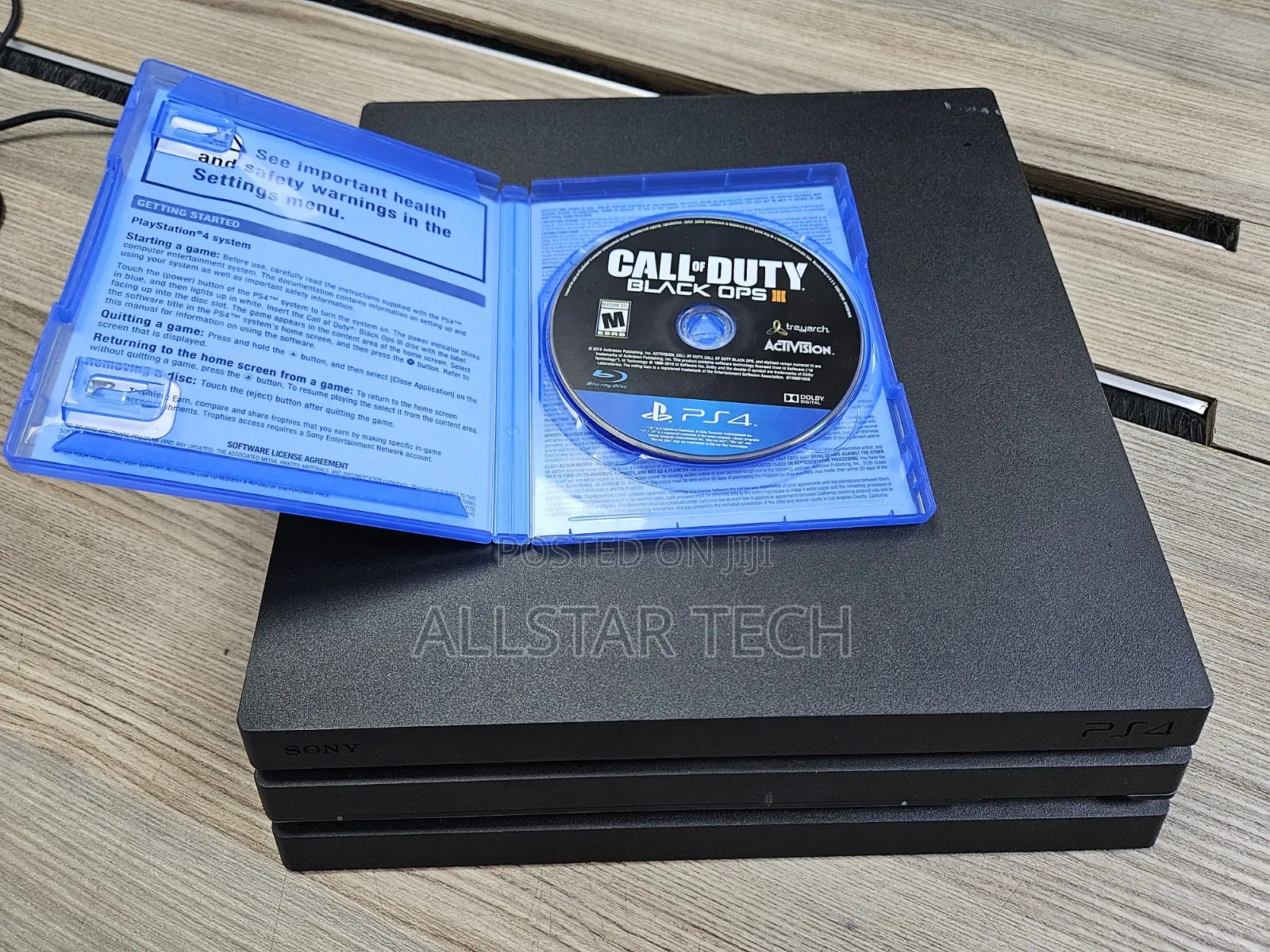 Sony Playstaion 4 Pro With Cod Black Ops Iii