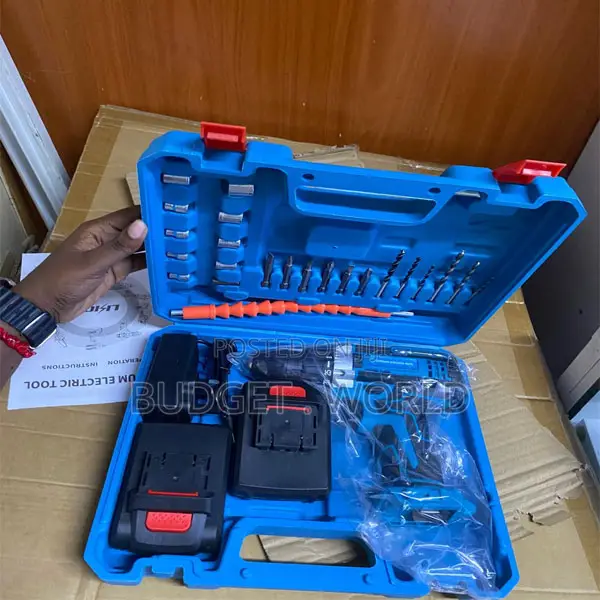 Makita 21v Fast Charging Cordless Drill Machine With 2 Batteries