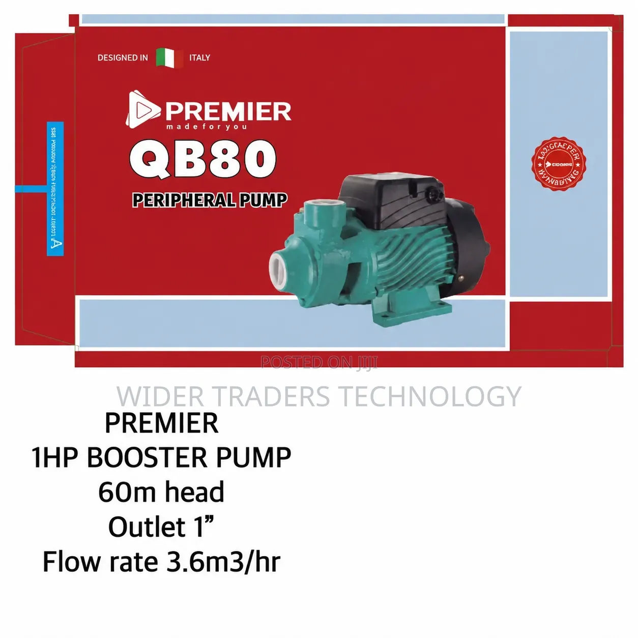 Premier Qb80 Peripheral Booster Pump