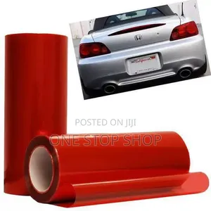 2meter Red Headlight Tint
