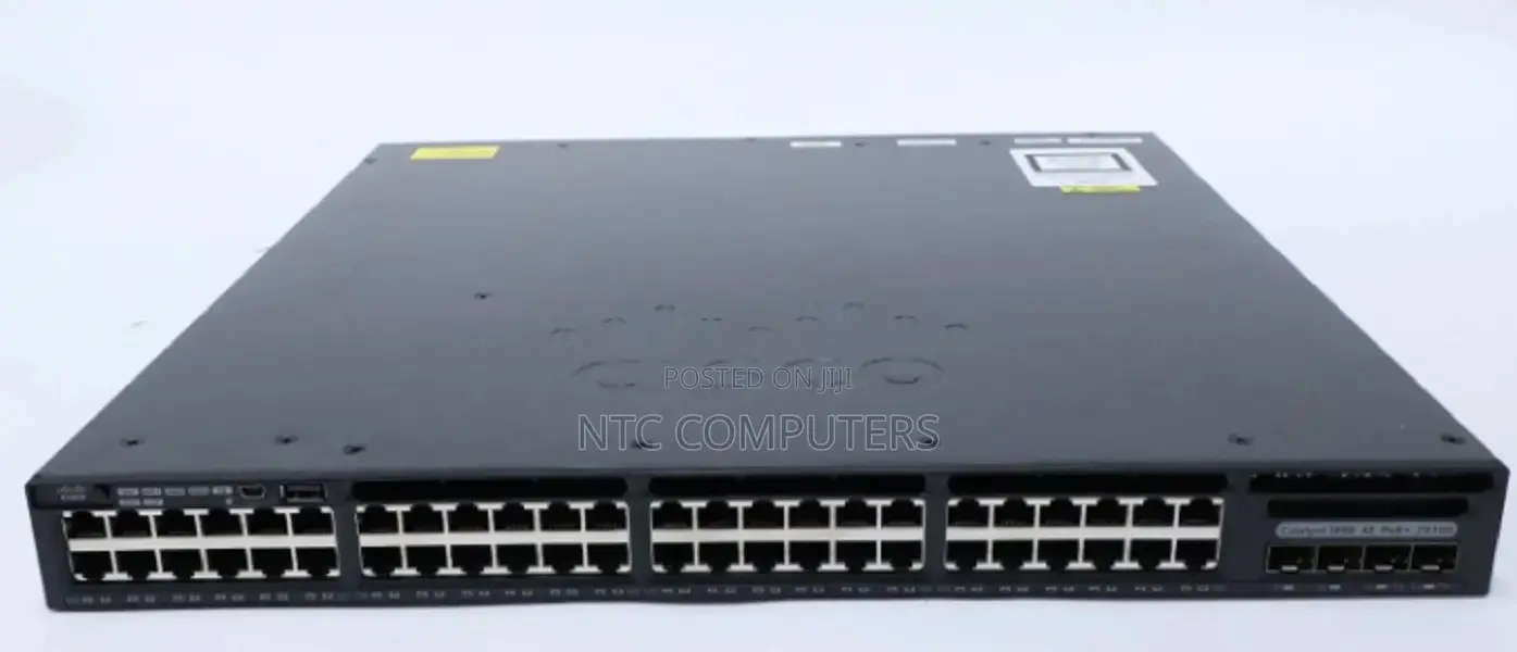 Cisco Catalyst Ws-C3650-48fs-L Series Ethernet Switch 1025w Psu