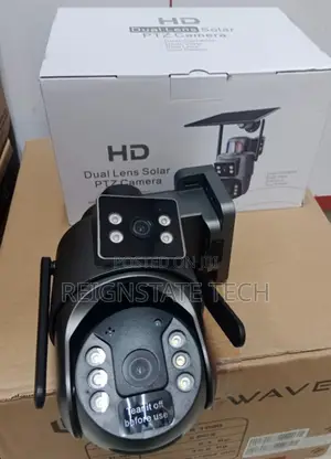 Ubox Dual Lens 4g Simcard Solar Powered PTZ Camera
