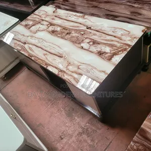 Modern Marble -Effect Coffee Table