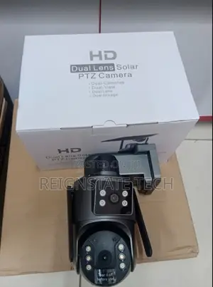 Ubox Dual Lens Simcard PTZ Camera With Siren