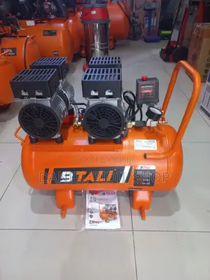 Bt 50 Ofac Oil Free Double Block Compressor Silent 50ltrs 2hp
