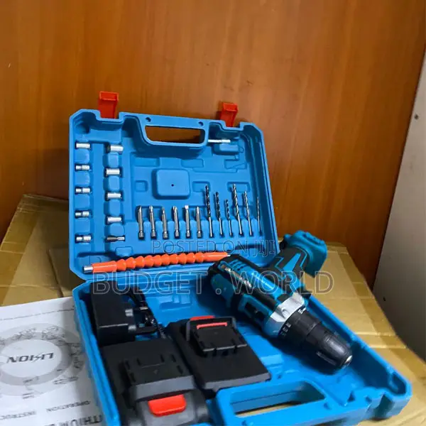 Makita 21v Portable Cordless Screwdriver and Drill Set