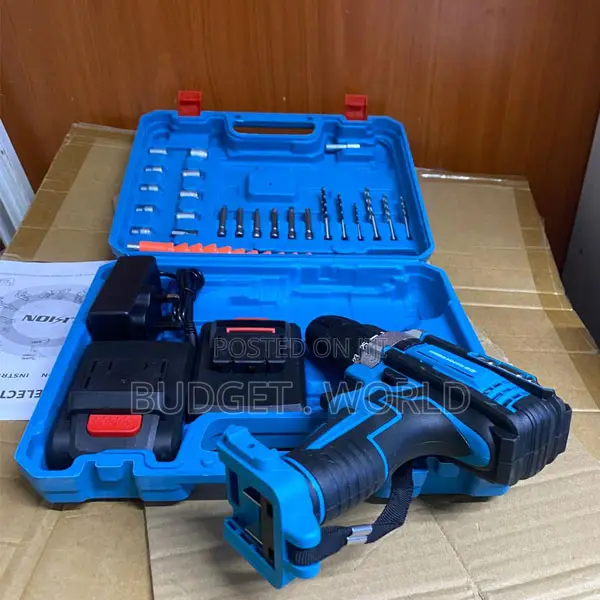 Makita 21v Professional Electric Drill Driver With 2 Batteries