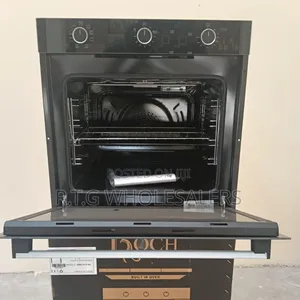 Roch 78l Built-in Oven Black – Turbo Fan 7 Functions