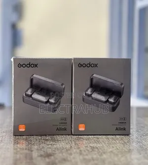 Godox Alink Kit 2 Dual Lavalier Mic System Brand New Sealed