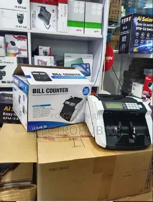New Bill Counter Money Counting Machine With Fake Note Detection
