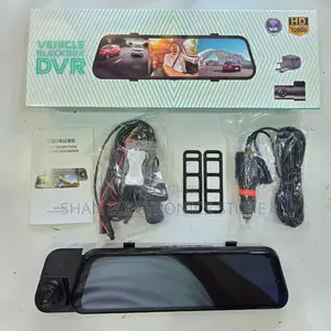 3 in 1 Mirror Dash Cam(Front, Back Inside ) With Wifi (Phone App)