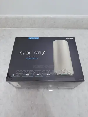 Netgear Orbi Rbe870 Wifi 7 Router Add-on Satellite