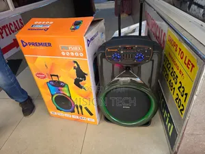 Premier 15-Inch Rechargeable Trolley Speaker *