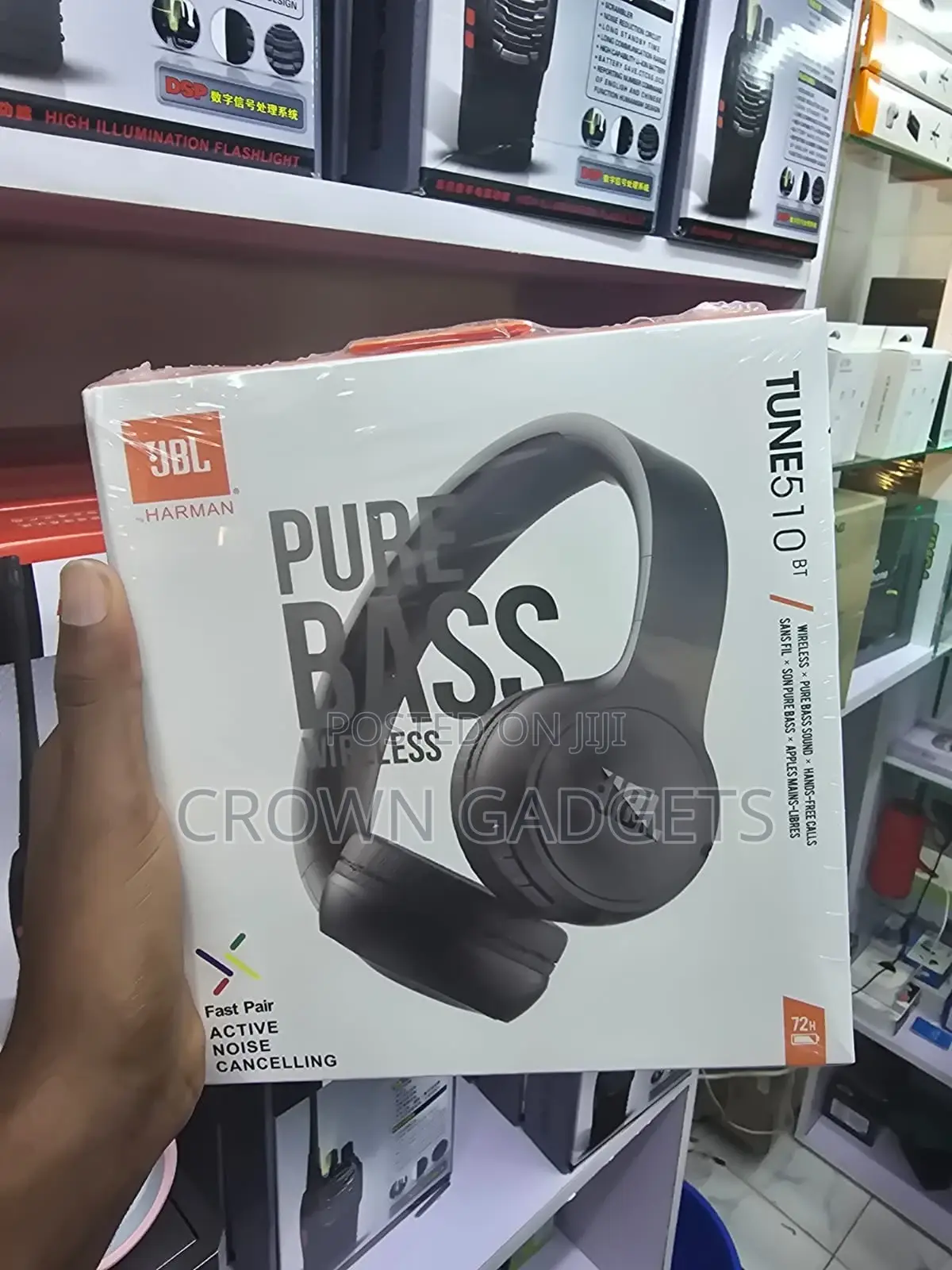 Jbl 510bt Foldable Bluetooth Headphones With Mic