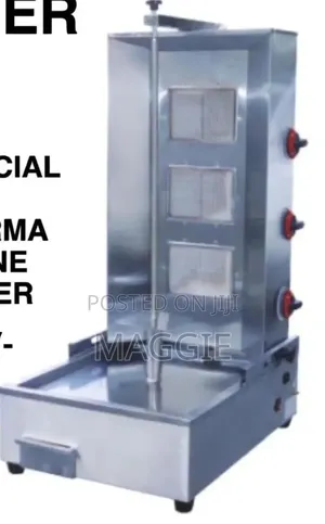 Commercial Gas Shawarma Machine 3 Burner
