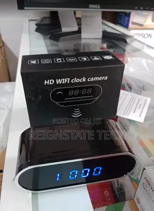 Wifi Hidden Spy Clock Camera