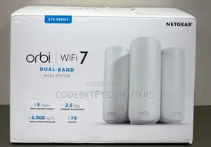 Orbi 370 Series Dual-Band Wifi 7 Mesh 3-Pack