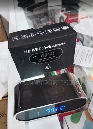 Hidden Spy Camera Digital Table Clock - Wifi Camera With Lookcam App